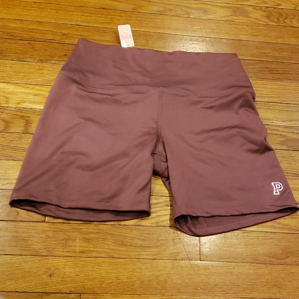 PINK Ultimate High Waisted Biker Shorts Sz L